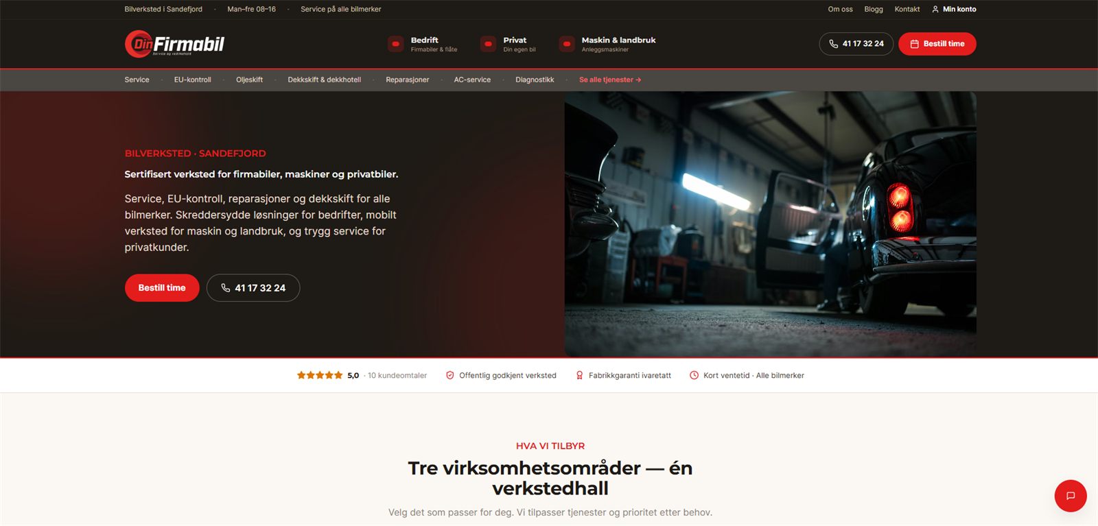 Din Firmabil AS, Sandefjord